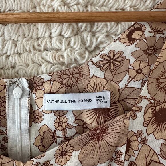 Faithfull the Brand Agathe Mini Dress - Picture 3 of 7